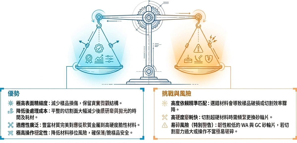 砂輪片的實務優勢與挑戰