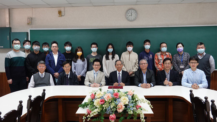 中澤公司與台大材料系進行產學合作