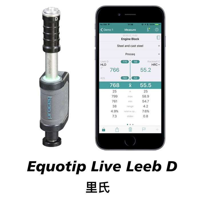 手提無線里氏硬度計 Equotip Live Leeb D - 里氏試驗