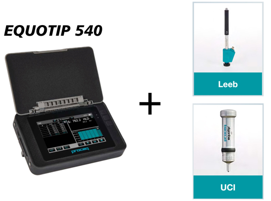 手持硬度檢測系統 Proceq Equotip 540