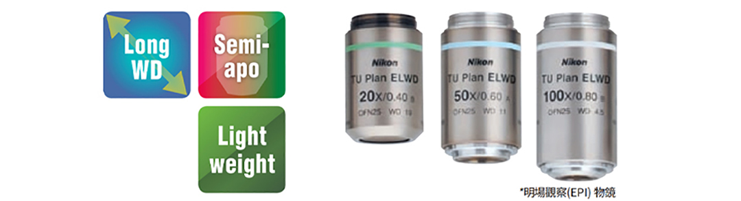 TU Plan ELWD 系列長工作距離物鏡